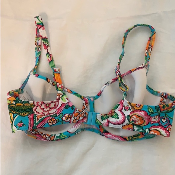 Freya tropical print underwire bikini top - Picture 2 of 3